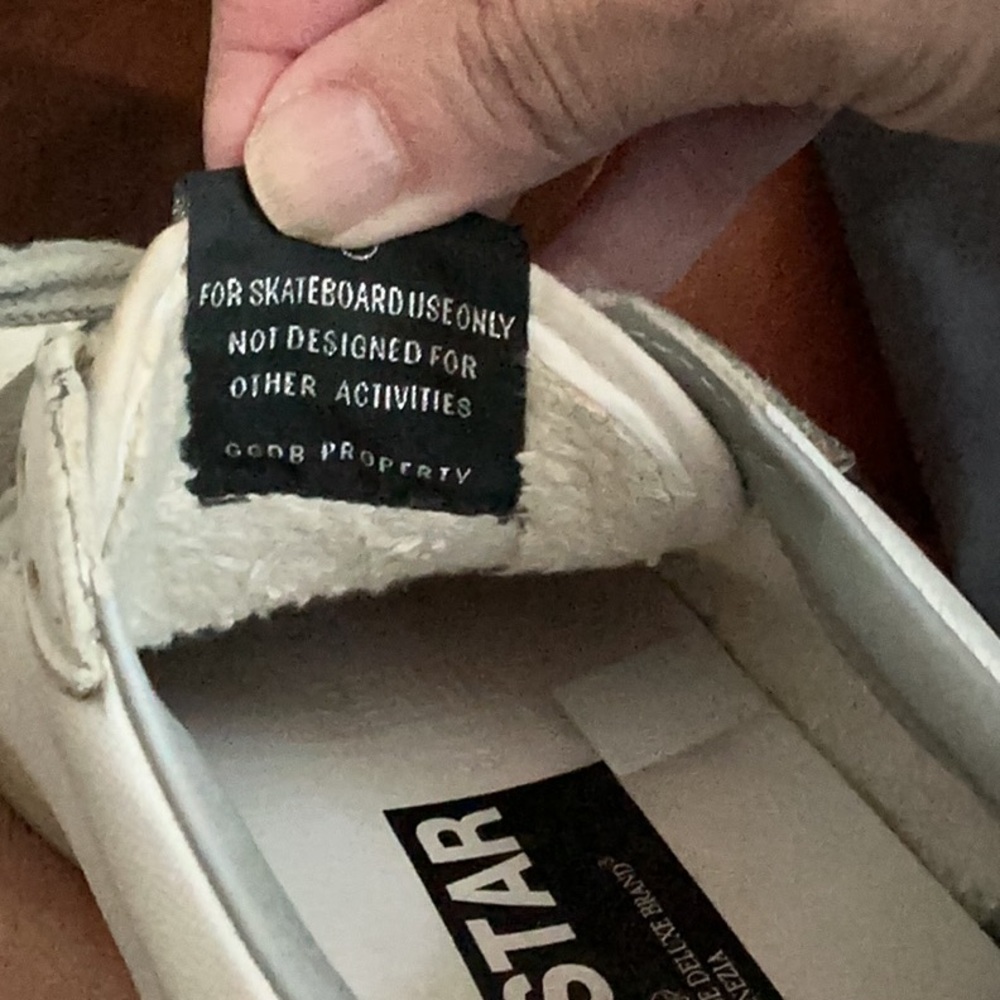 Golden Goose Ball Star Silver Star & Heel Tab Sneakers - Picture 5 of 7